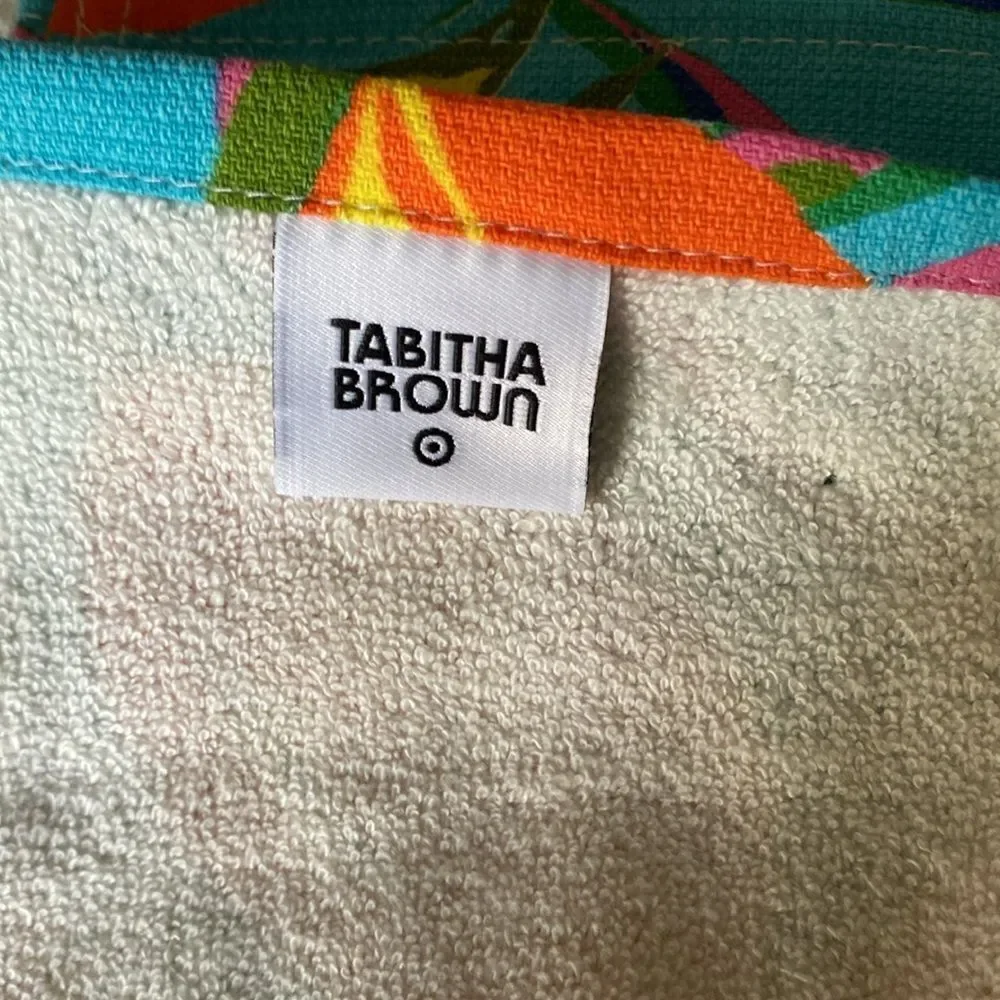 Target Tabitha Brown Vibrant Fruit and Blocked Striped Kitchen Hand towels